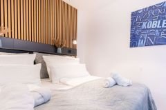 Schlafen im Premium Kingsize-Bett