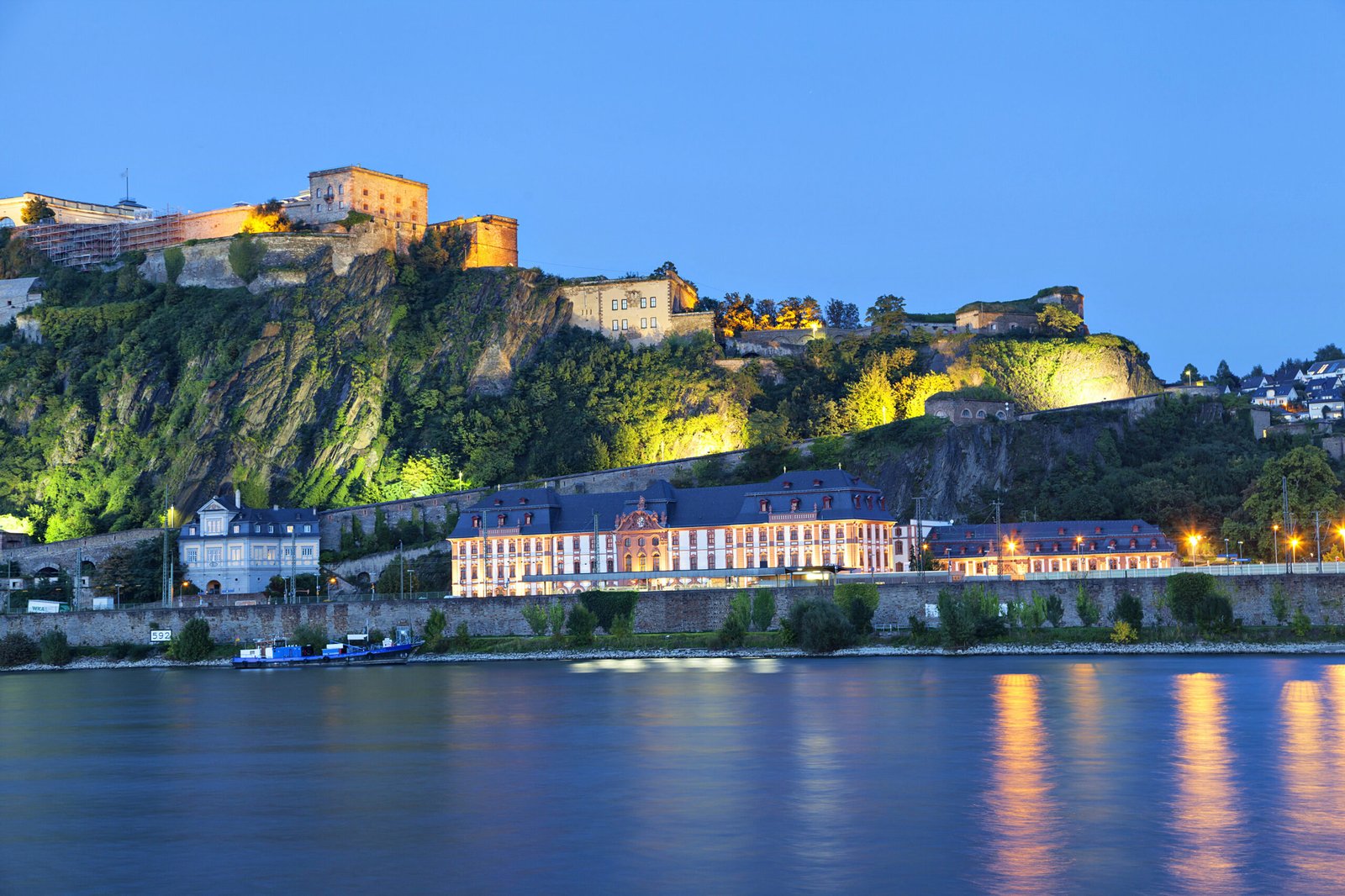 Festung Ehrenbreitstein in Koblenz