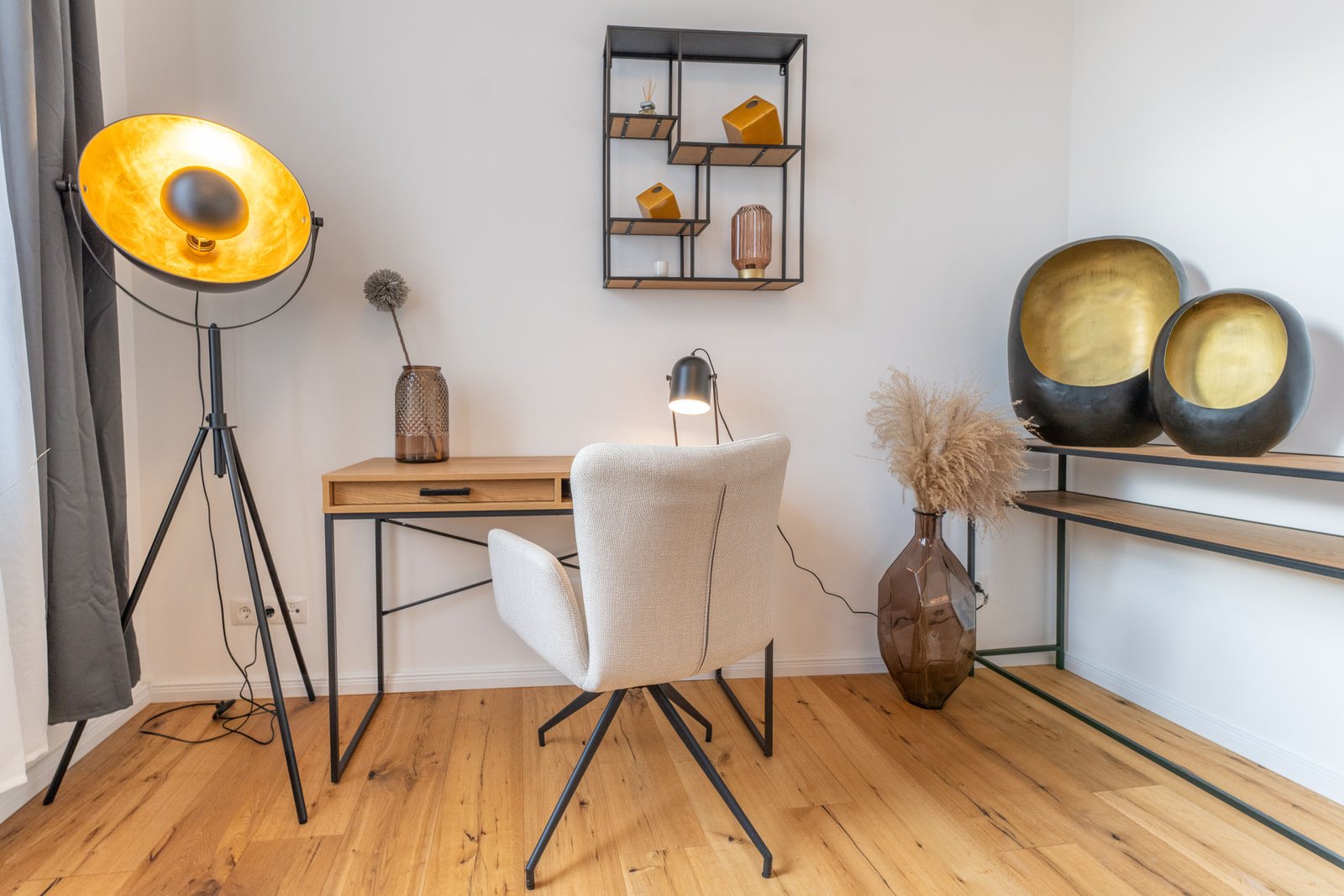 Arbeitsplatz im Studio Augusta